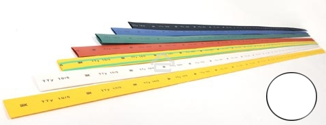 Трубка термоусадочная ТТУ 4/2 бел. 1м ИЭК UDRS-D4-1-K01