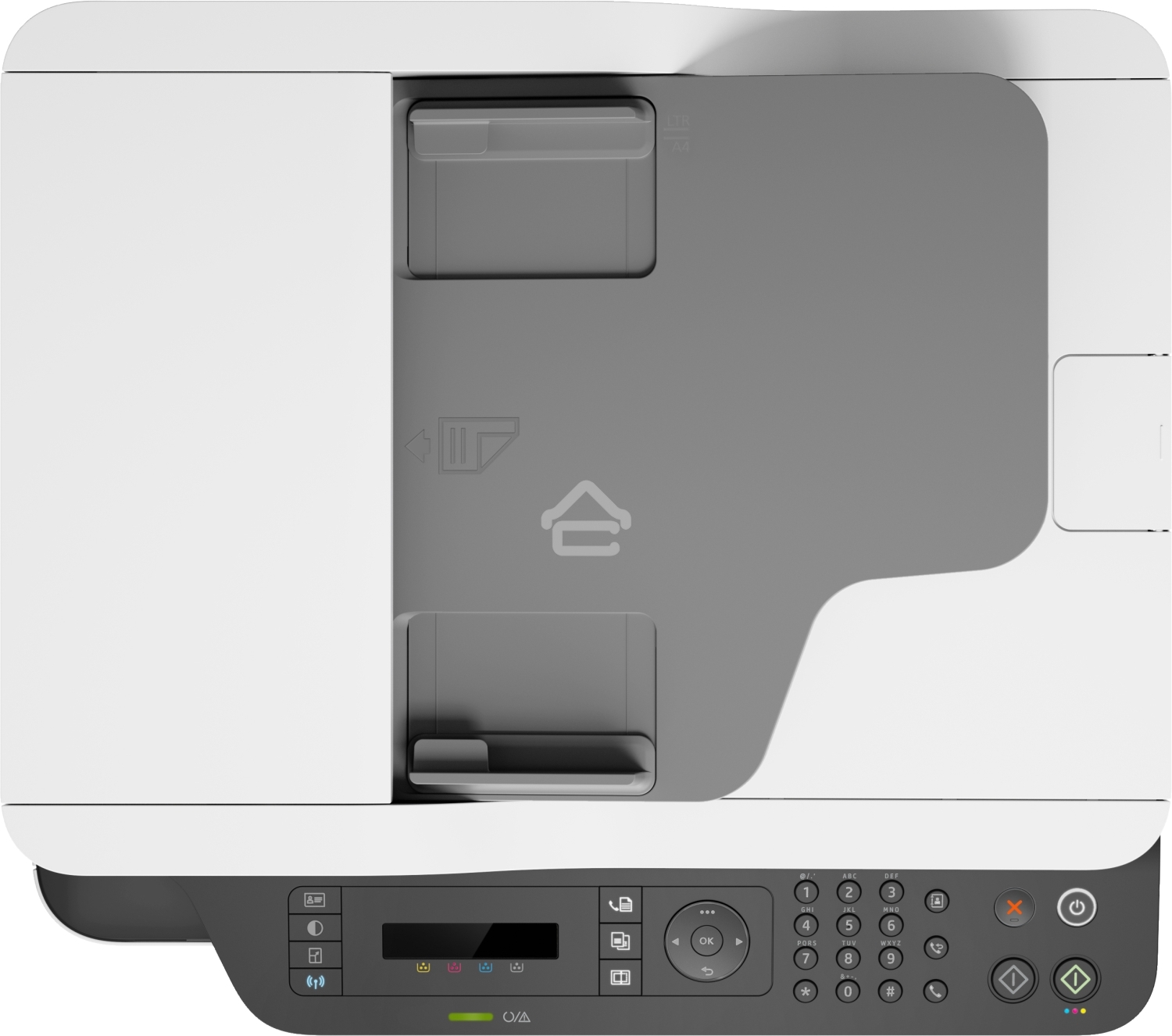 МФУ лазерный HP Color LaserJet 179fnw (4ZB97A), А4, цветной, печ. до 18 стр/мин. (ч/б) до 4 стр/мин. (цвет), скан. до 15 стр/мин. (ч/б) 6 стр/мин. (цвет), 600x600dpi, USB, RJ-45, Wi-Fi, Air Print, Mopria