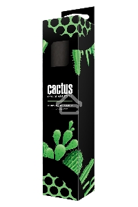 Коврик для мыши Cactus CS-MP-DWM Средний черный 300x250x3мм