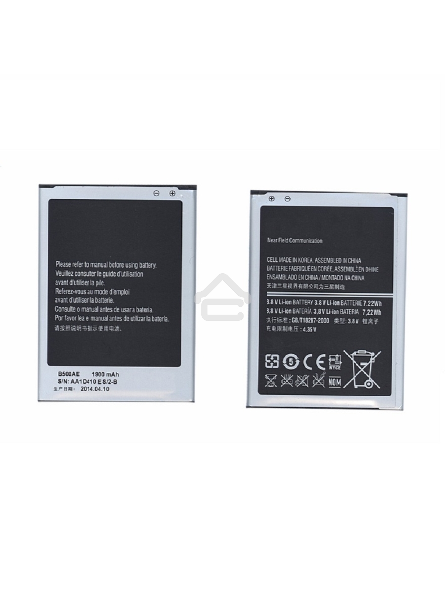 Аккумуляторная батарея B500AE для Samsung Galaxy S4 mini GT-I9190