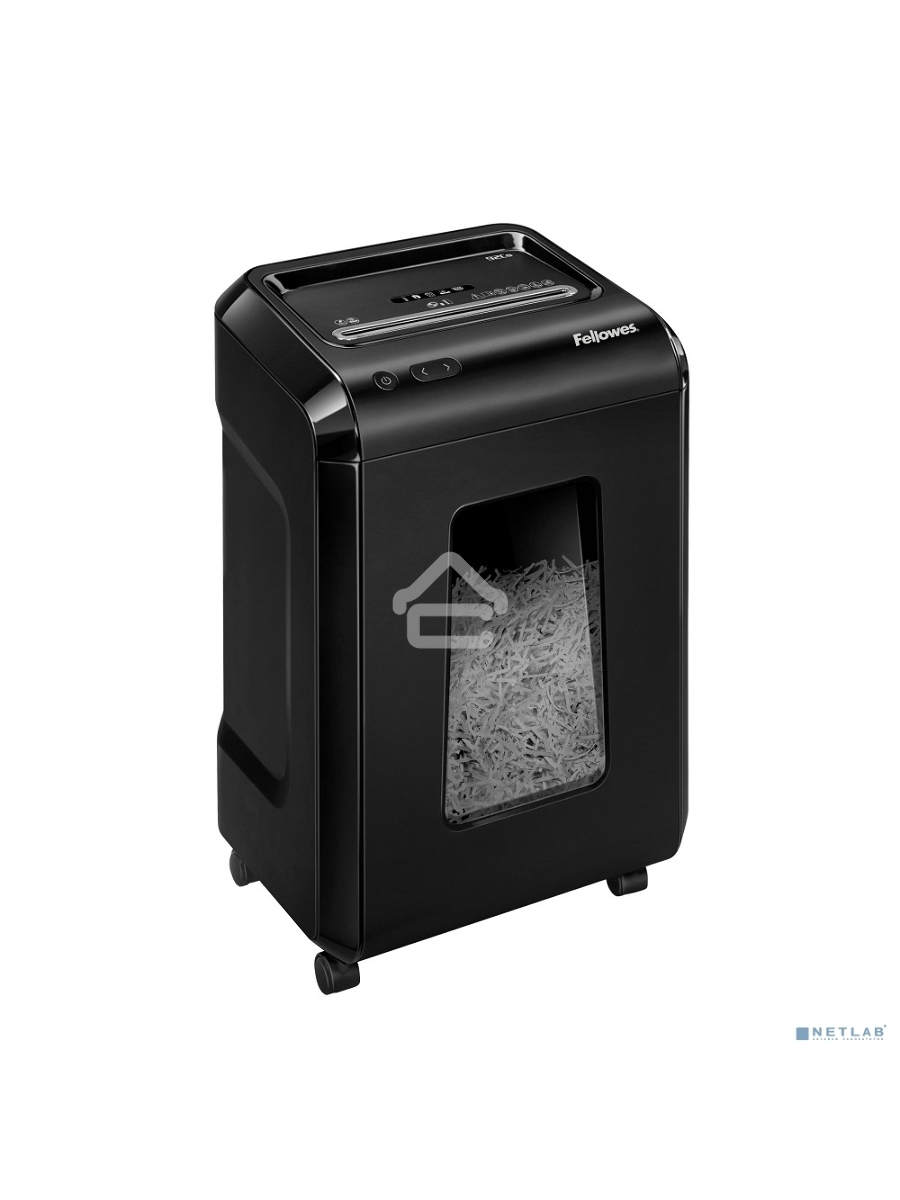 Шредер Fellowes Powershred 92Cs FS-1719301 {P-4, 4х38мм, 18лст., 25лтр., уничтожает: скобы, карты, скрепки, CD}
