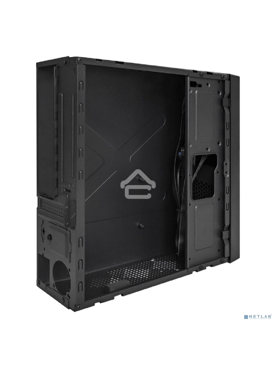 Корпус Desktop Exegate EX291267RUS MI-301U (mATX/mini-ITX, без БП, 1*USB+1*USB3.0, аудио, черный)