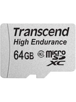 Флэш карта 64Gb microSDXC Transcend (TS64GUSDXC10V), Class 10, RTL