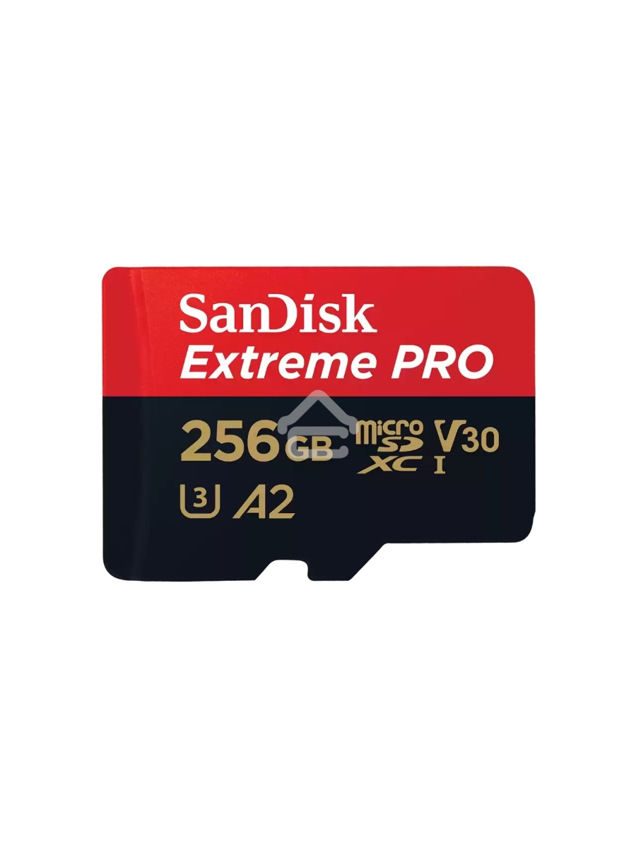 Карта памяти Sandisk Extreme Pro microSDXC 256GB + SD Adapter + Rescue Pro Deluxe 200MB/s