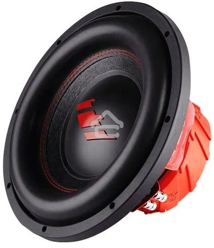 Сабвуфер автомобильный Ural ТТ 12 КРАСНЫЙ 500Вт пассивный (30 см/12