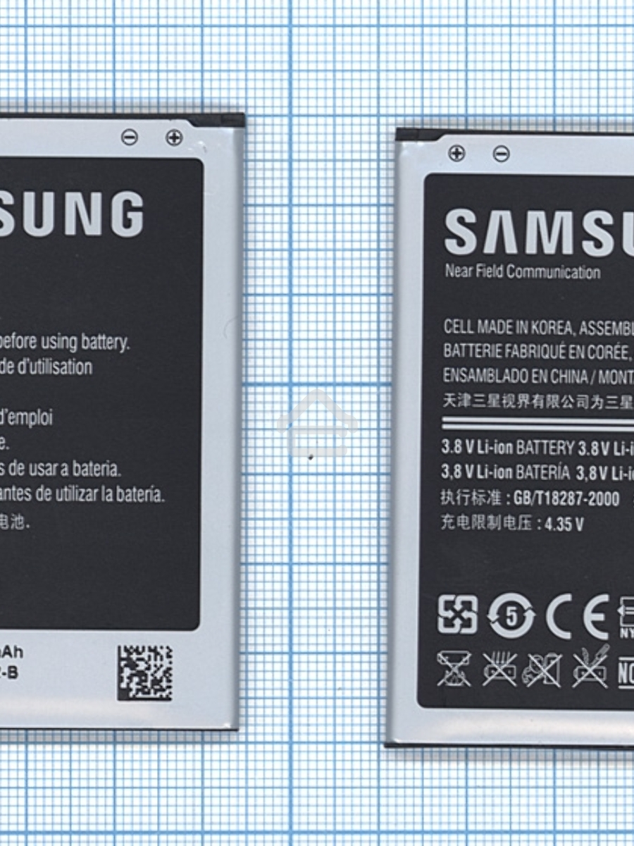 Аккумуляторная батарея B500AE для Samsung Galaxy S4 mini GT-I9190