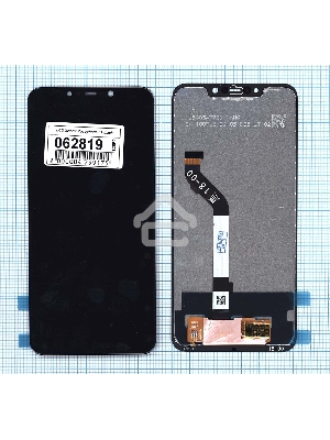 Дисплей для Xiaomi Pocophone F1 черный