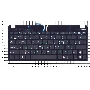Клавиатура для ноутбука Asus Eee PC 1015 черная с рамкой