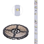 Лента светодиодная 12В, SMD2835, 4,8Вт/м, 60 LED/м, 2700К, 8мм, 20м, для БП с клеммами, IP20 LAMPER