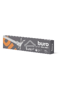 Кронштейн для проектора Buro PR04-100W белый макс.20кг потолочный поворот и наклон