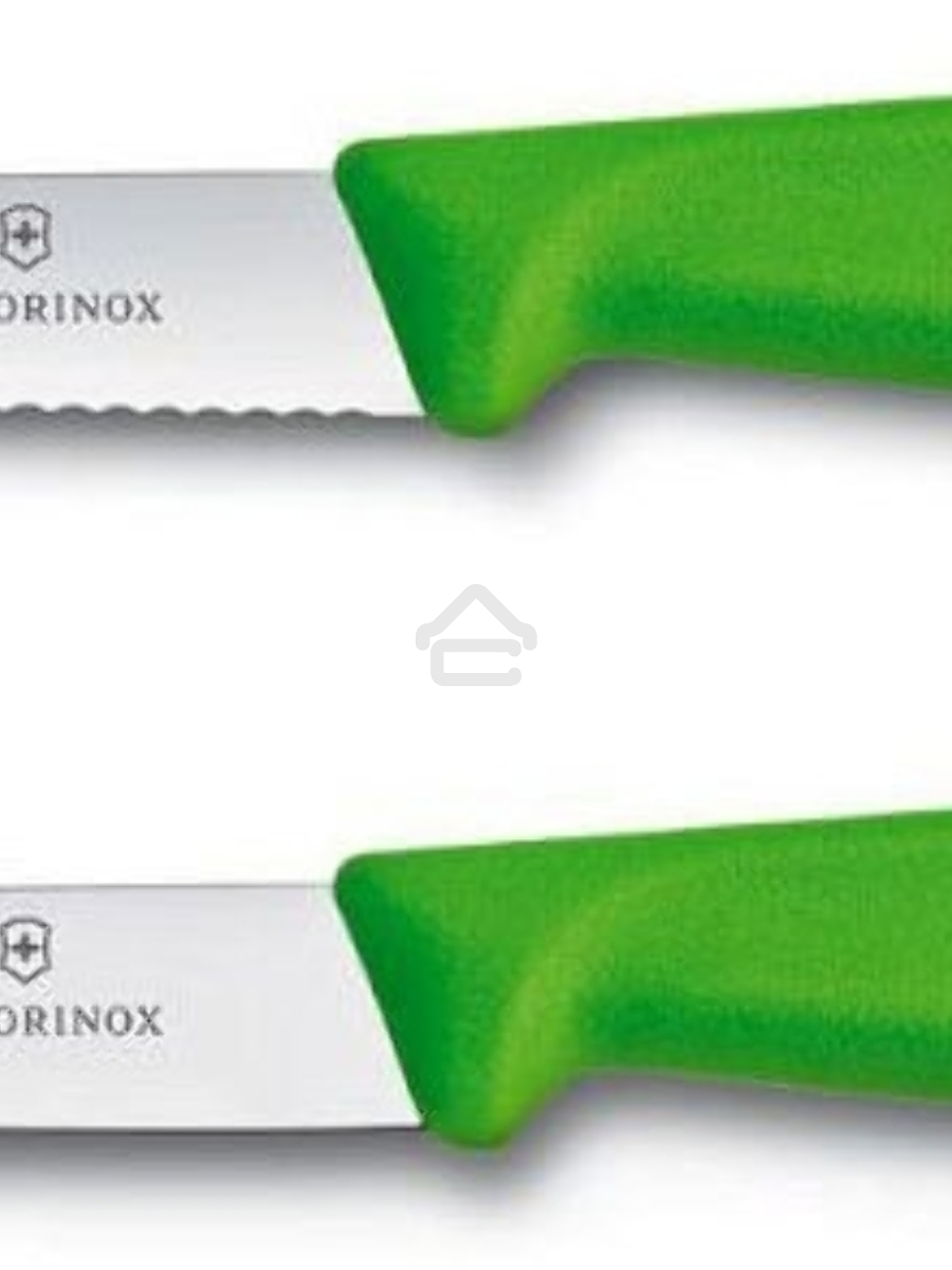 Набор ножей кухон. Victorinox Swiss Classic (6.7796.L4B) компл.:2шт салатовый блистер