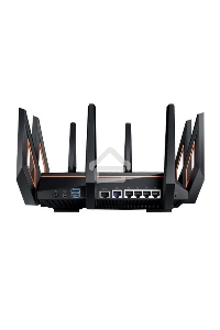Маршрутизатор ASUS GT-AX11000 Tri-band WiFi 6(802.11ax) Gaming Router –World's first 10 Gigabit Wi-Fi router with a quad-core processor, 2.5G gaming port, DFS band, wtfast, Adaptive QoS, AiMesh for mesh wifi system