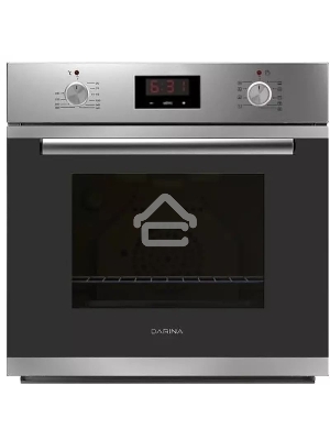 Духовой шкаф электрический Darina 1U5 BDE 112 708 X5 серебристый, встраиваемый