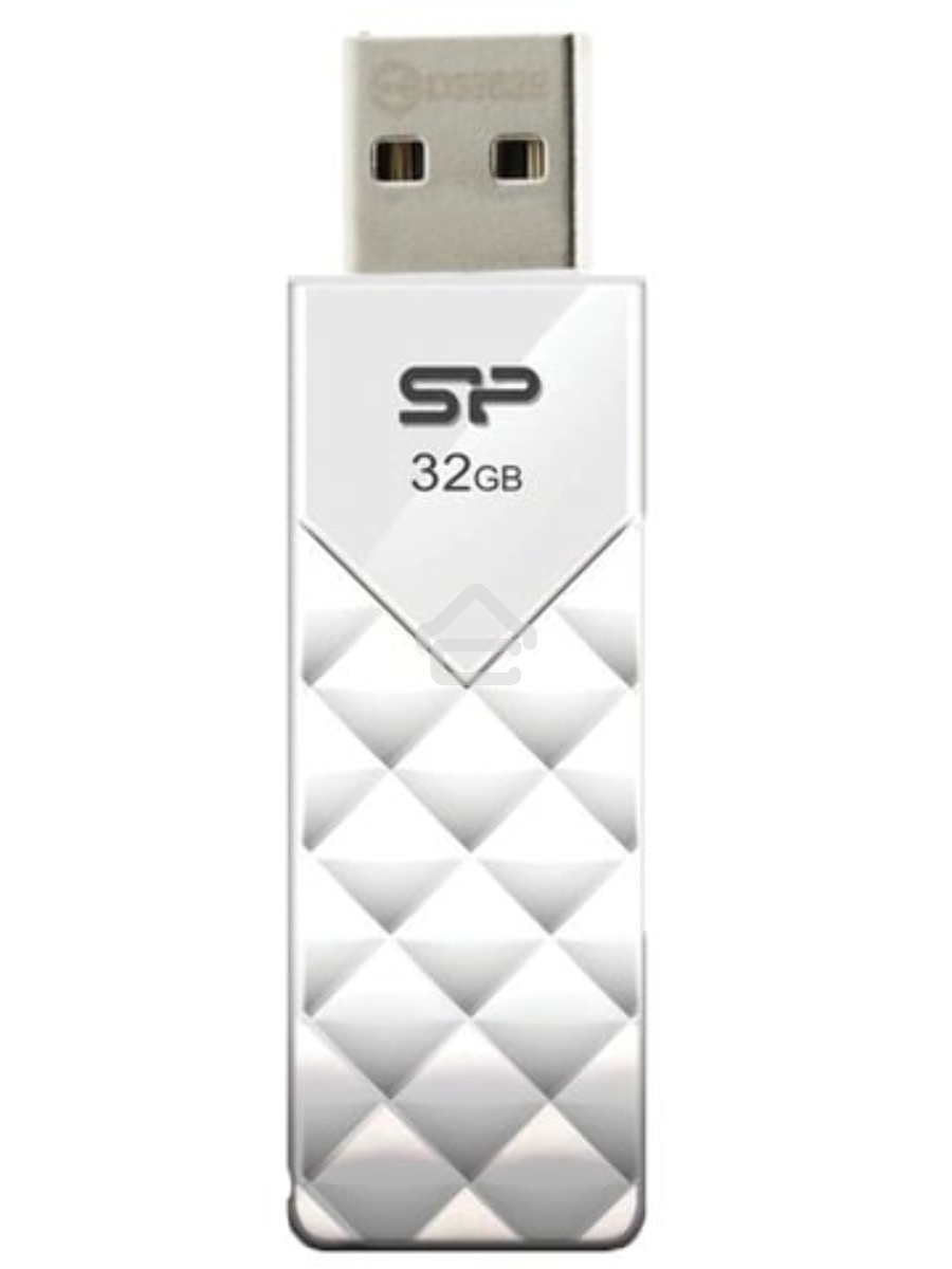 Флеш диск Silicon Power 32Gb Ultima U03 SP032GBUF2U03V1W USB2.0 белый