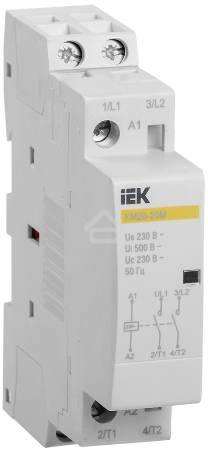Контактор модульный КМ20-20М AC MKK11-20-20 IEK
