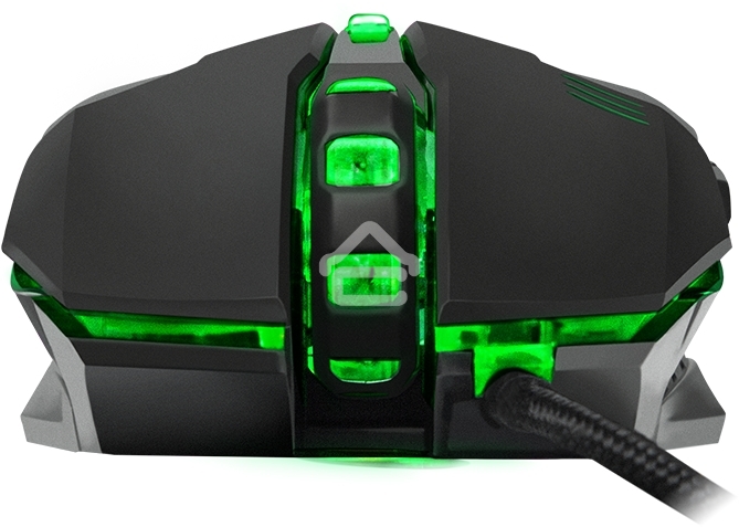 Мышь проводная SVEN RX-G740 черный, 2400 dpi, USB, кнопки - 6