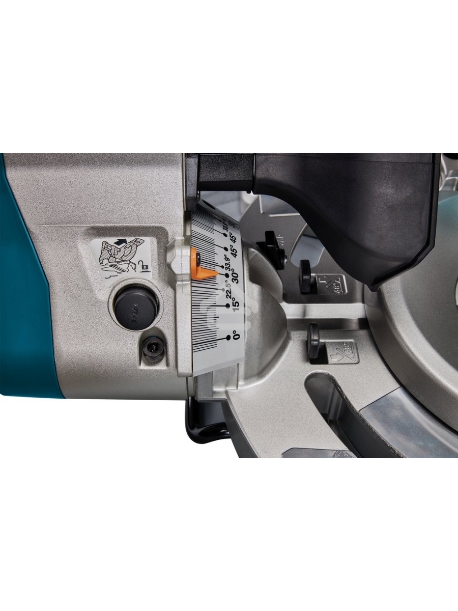 Пила торц Makita LS1219L , {1800Вт,3200об\м,дискф305х30мм,рез-107х363мм,26.5кг,кор,наклон-48\48гр,поворот:52\60гр,лаз}