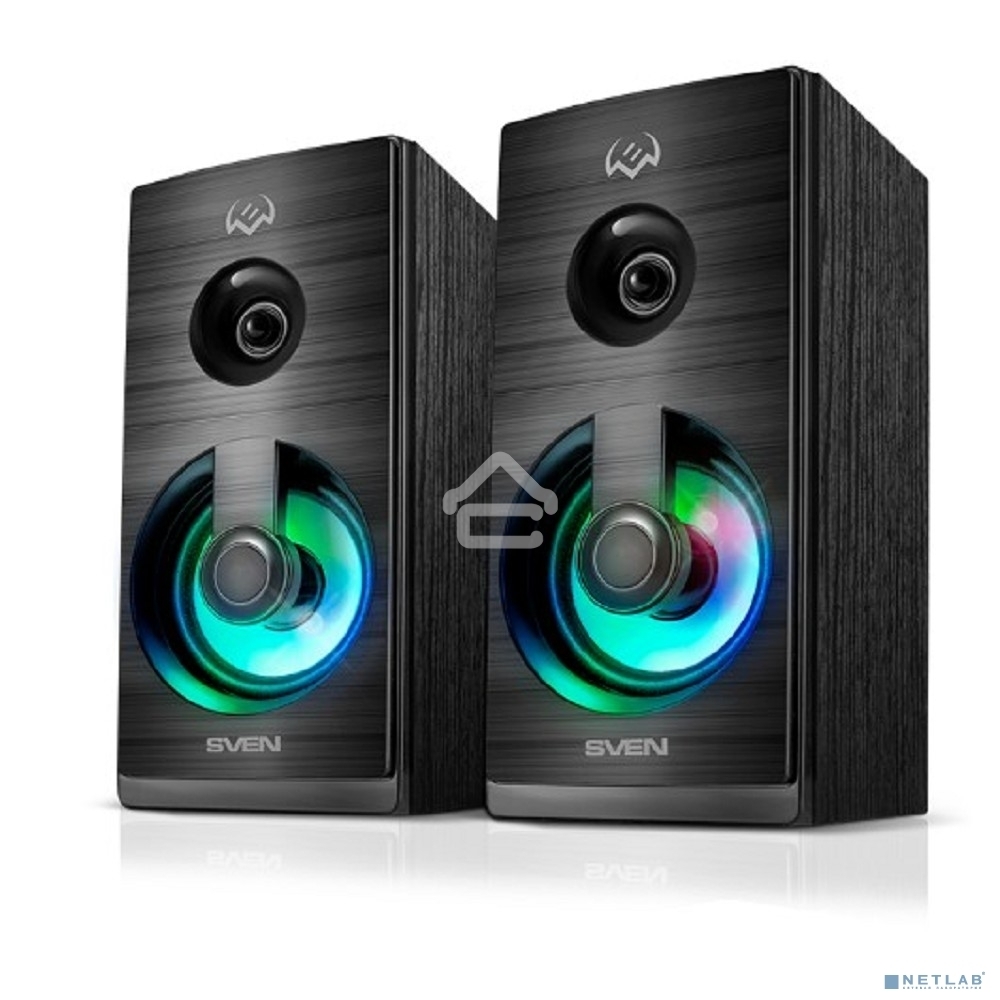 Акустическая система SVEN SPS-512 2.0 черные