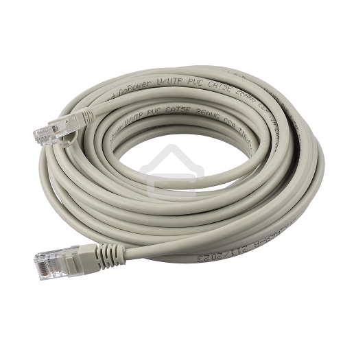 Кабель GOPOWER PATCH RJ-45(M)-RJ-45(M) 00-00029039 20M GREY