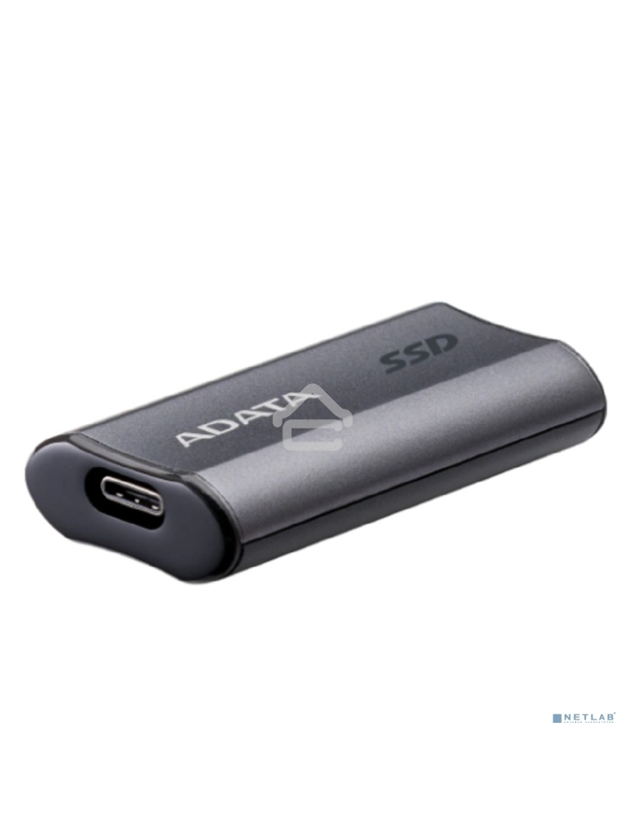 Твердотельный диск A-DATA External SC750 серый SC750-500G-CCBK 500GB USB 3.2 Gen 2 Type-C, [R/W -1050/1000 MB/s]