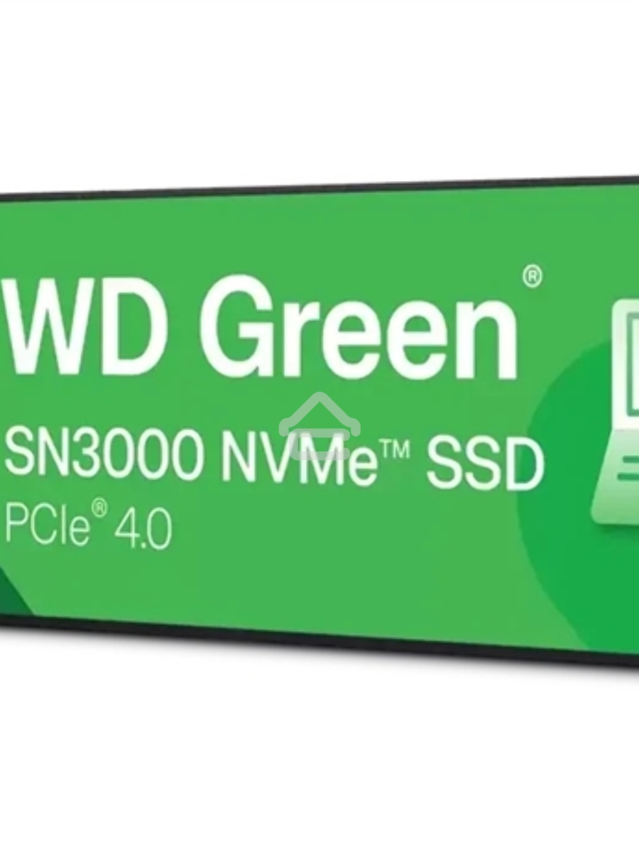 Твердотельный диск Western Digital WD Green SN3000, 1TB M.2 2280, PCI-E 3x4, [R/W - 5000/4200 MB/s]