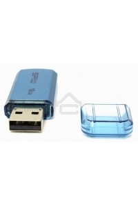Флеш диск Silicon Power 16Gb Helios 101 SP016GBUF2101V1B USB2.0 синий