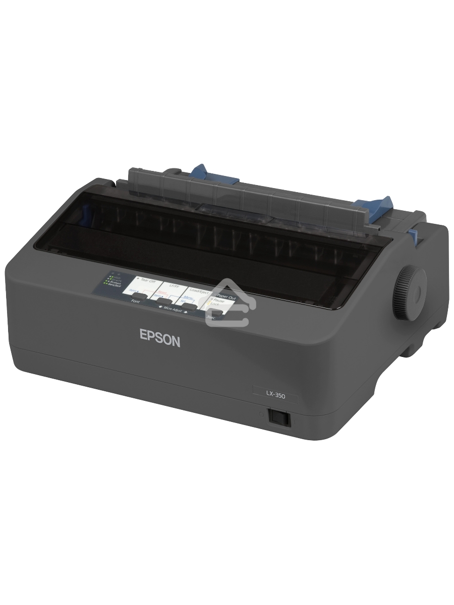 Принтер матричный Epson LX-350 (C11CC24031/C11CC24032), (А4, 357 cps (12 cpi), USB, LPT, COM)