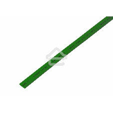 Термоусаживаемая трубка Rexant 8,0/4,0 мм, зеленая, упаковка 50 шт. по 1 м