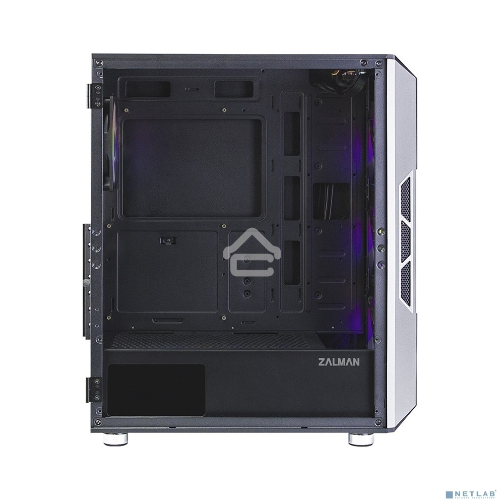 Компьютерный корпус ZALMAN I3 NEO, ATX, BLACK, FRONT MESH, WINDOW, 2x3.5