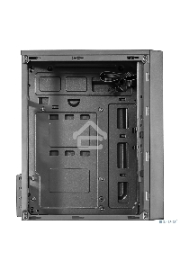 Компьютерный корпус Ginzzu B180 2*USB 2.0,AU w/o PSU