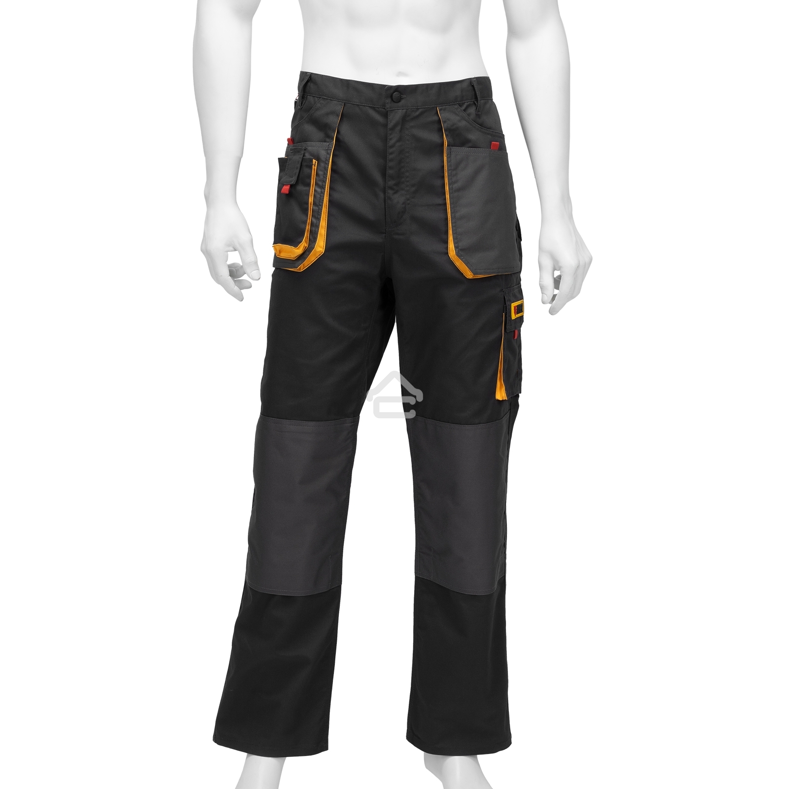 Брюки профессиональные рабочие Denzel 65% полиэстер 35% хлопок, XXXL