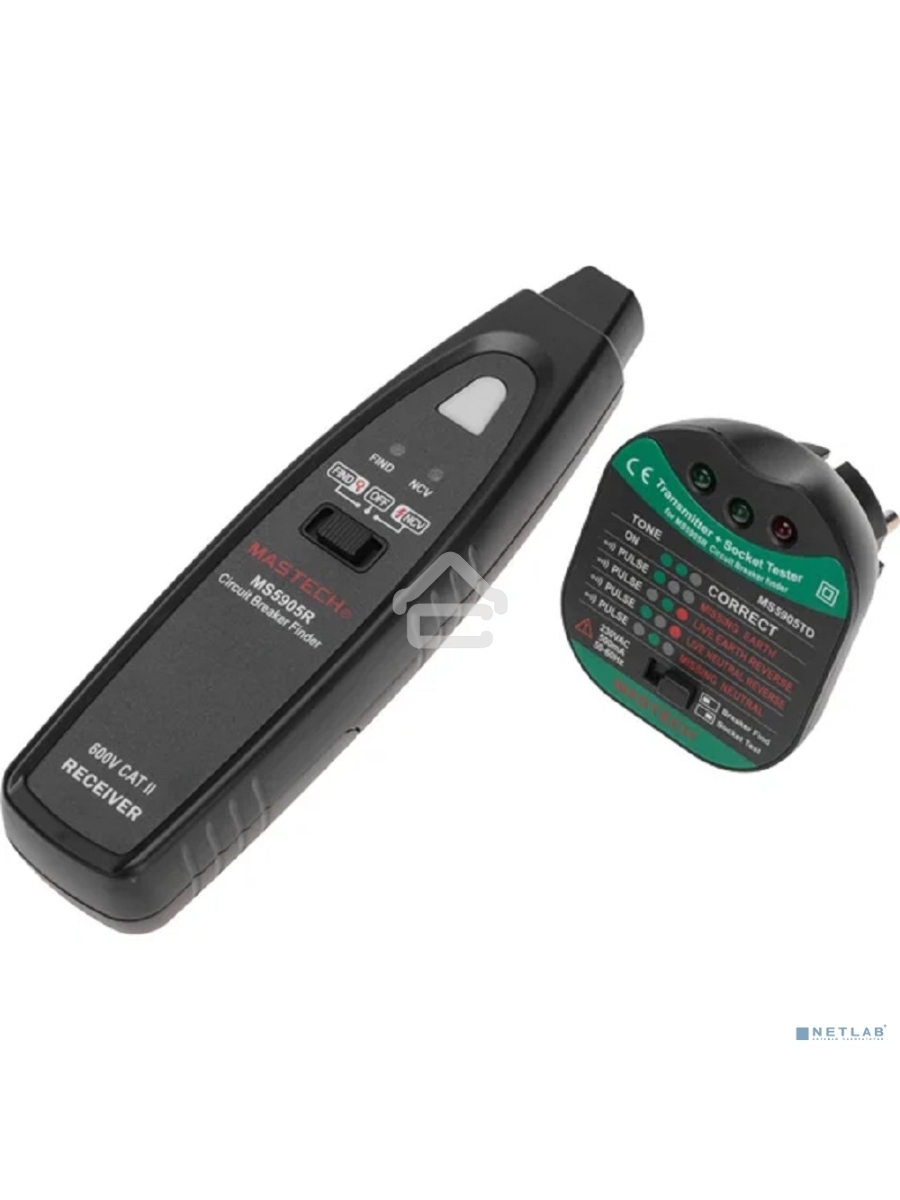 Тестер розеток, детектор автоматов MS5905RTD MASTECH