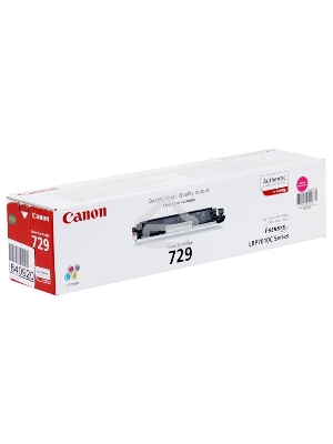 Картридж лазерный Canon Cartridge 729M (4368B002) пурпурный (1000 стр.) для CANON i-Sensys LBP-7010C/7018C