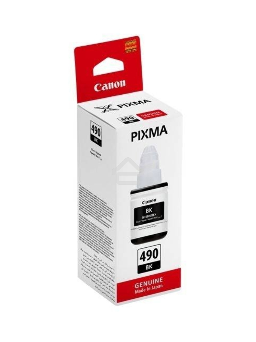 Чернила Canon GI-490BK 0663C001 черный для Canon Pixma G1400/2400/3400 (135мл)