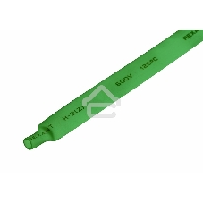 Термоусаживаемая трубка Rexant 8,0/4,0 мм, зеленая, упаковка 50 шт. по 1 м