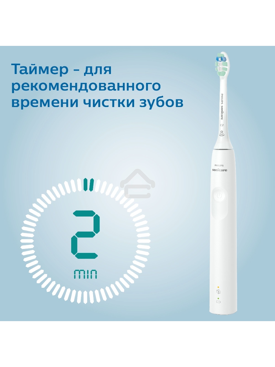 Электрическая зубная щетка Philips HX3673/13 белый