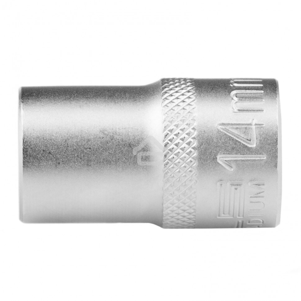 Головка торцевая, 14 мм, 12-гранная, CrV, под квадрат 1/2