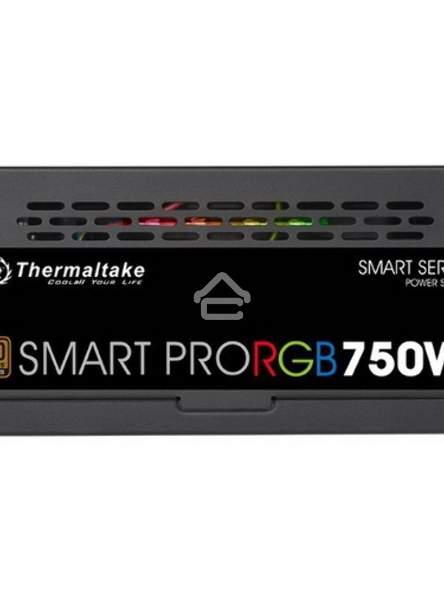 Блок питания Thermaltake Smart Pro RGB (PS-SPR-0750FPCBEU-R), 750Вт, 80 PLUS Bronze, 140мм, модульный, черный