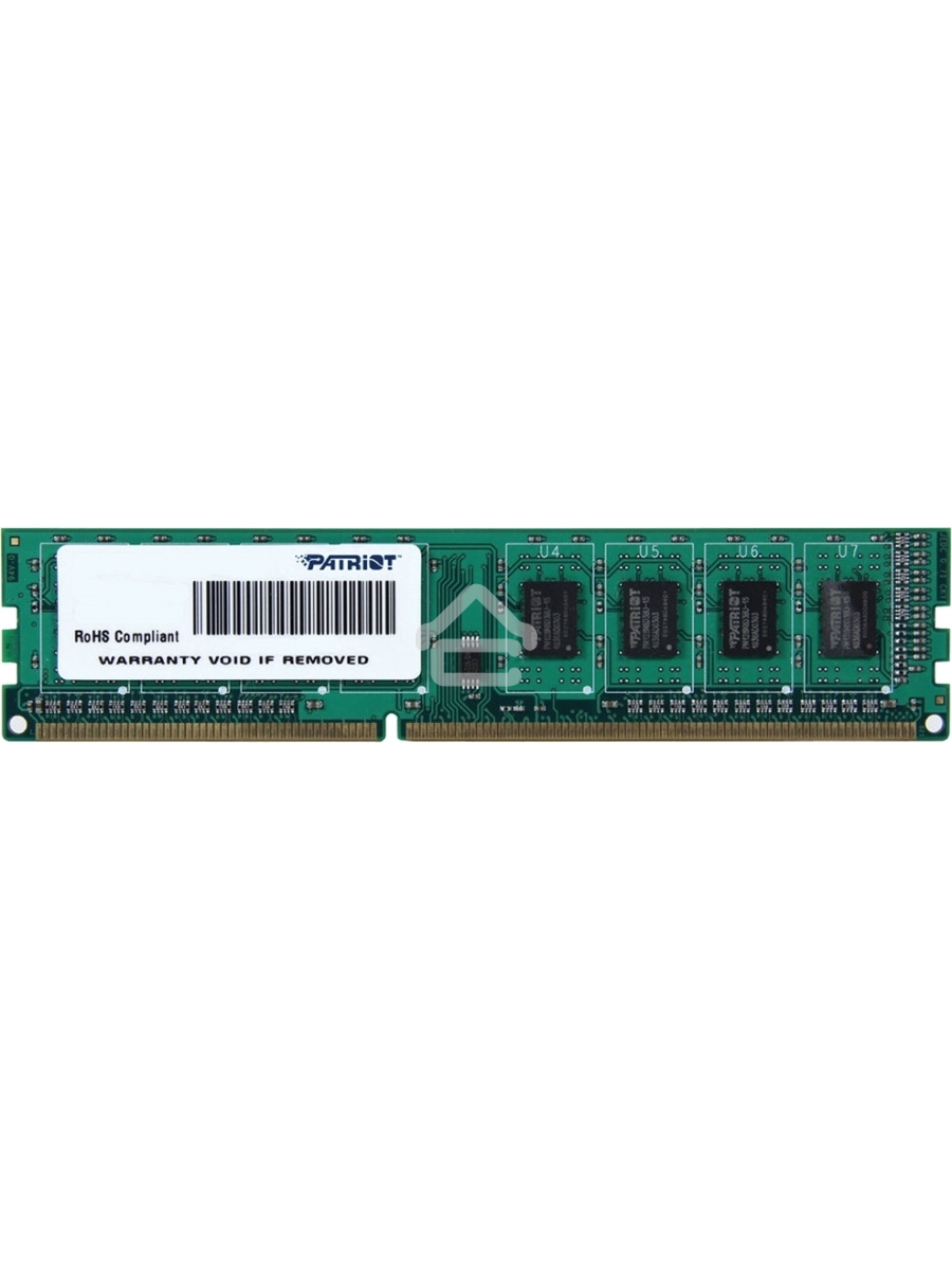 Оперативная память Patriot Signature, DDR3L, 4GB (1x4 GB), 1600 MHz, CL11, DIMM
