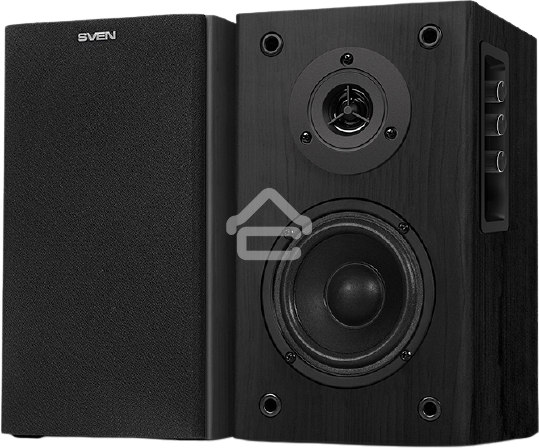 Колонки Sven SPS-614 2.0 (2x20W, Bluetooth, дерево, black)