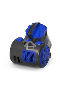Пылесос Blackton Bt VC1604C черный/синий, 350/1600 Вт, уборка сухая, пылесборник контейнер, 2 л