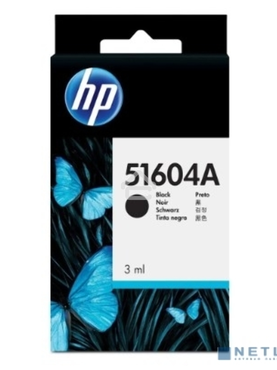 Картридж струйный HP 51604A черный for plain paper