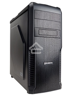 Компьютерный корпус Zalman Z3 черный без БП ATX 1x120mm 2xUSB2.0 1xUSB3.0 audio bott PSU
