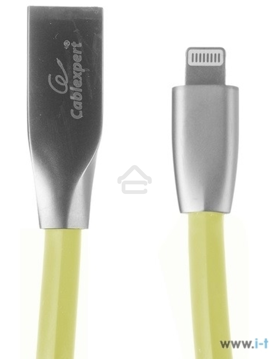 Кабель Cablexpert для Apple CC-G-APUSB01Gd-1M, AM/Lightning, серия Gold, длина 1м, золотой, блистер