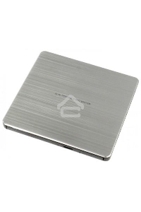 Внешний Привод DVD-RW LG GP60NS60 серебристый USB ultra slim внешний RTL