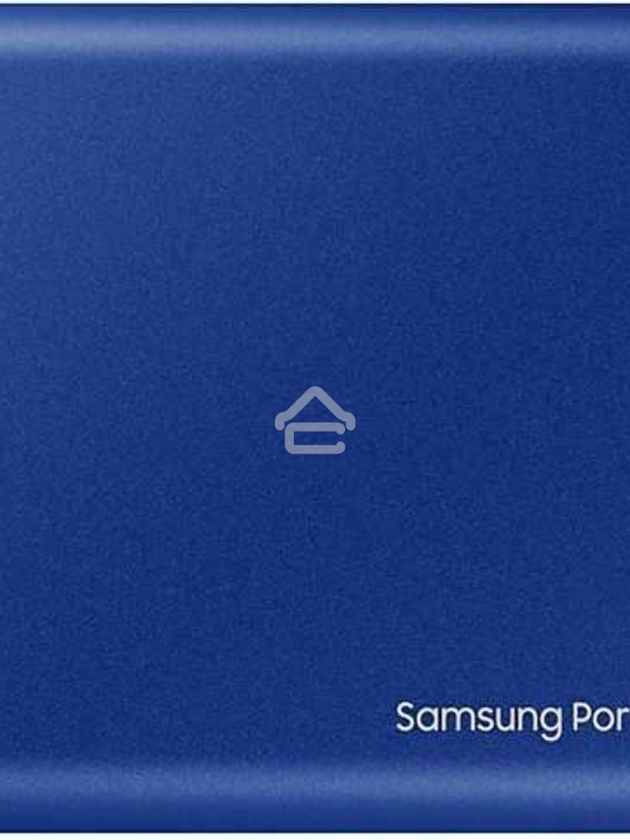 Твердотельный накопитель Samsung SSD 2TB T7, USB Type-C, R/W 1000/1050MB/s, Blue