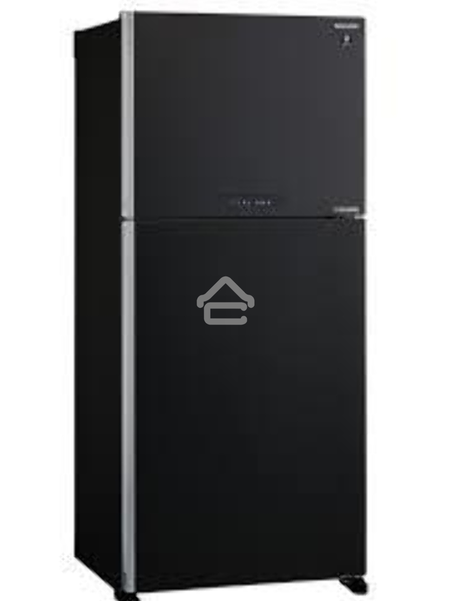 Холодильник Sharp SJ-XG55PMBK черный двухкамерный 394/162 л морозилка сверху