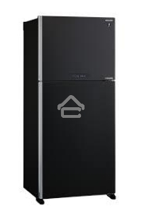 Холодильник Sharp SJ-XG55PMBK черный двухкамерный 394/162 л морозилка сверху