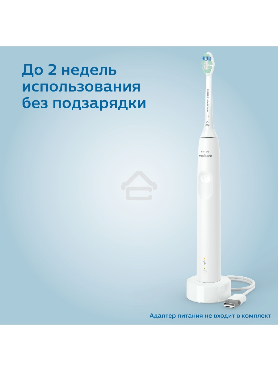 Электрическая зубная щетка Philips HX3673/13 белый