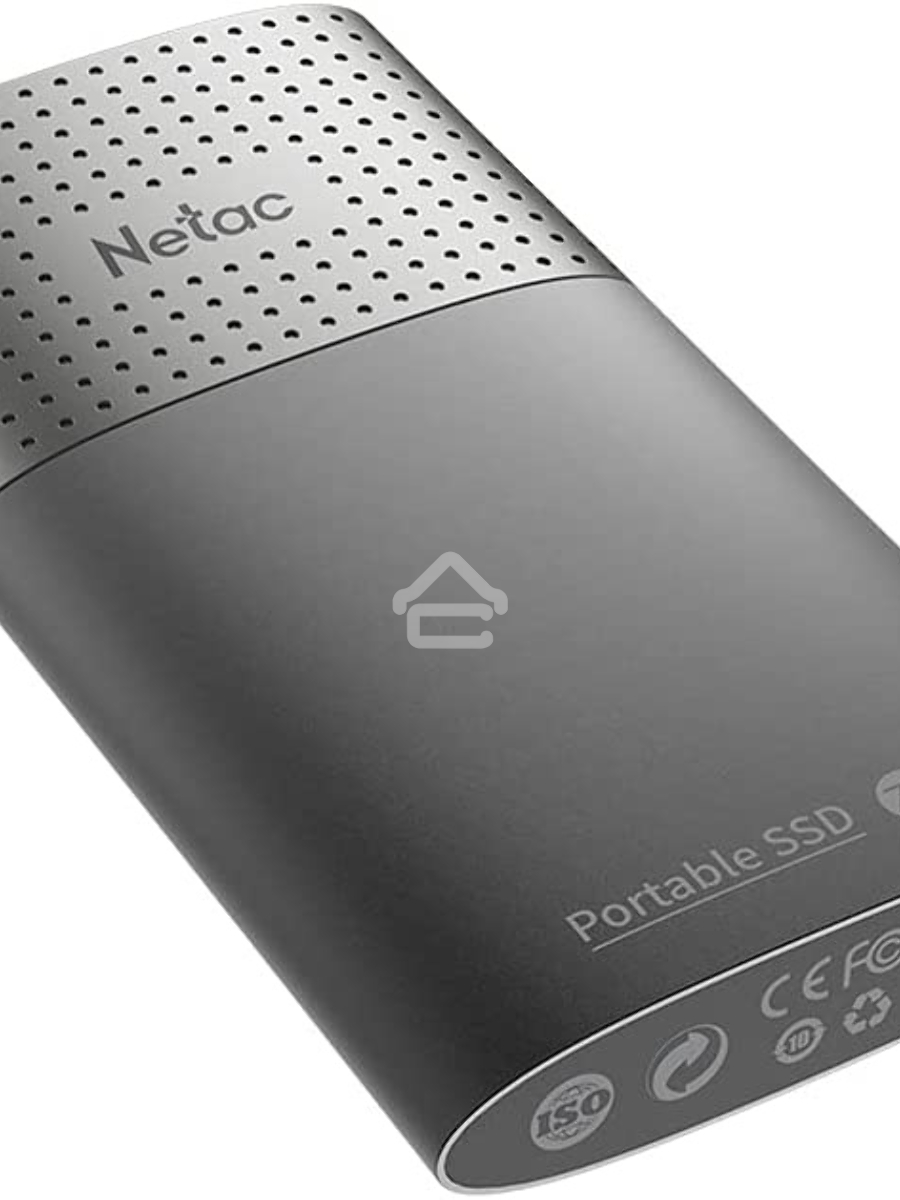 Внешний накопитель SSD Netac 500Gb Z9 <NT01Z9-500G-32BK> (USB3.2, up to 550/480MBs, 90х47.5х11.5mm, Aluminium+Plastic)